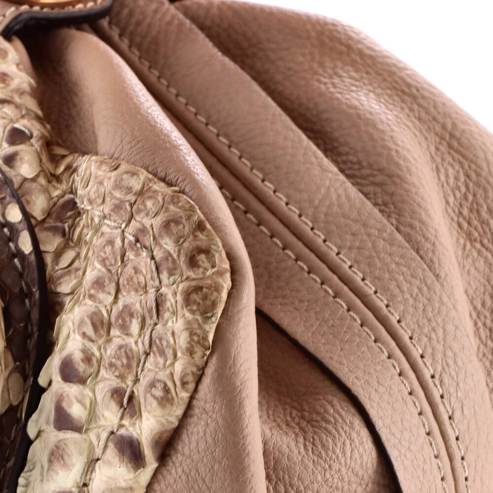 Chloe Medium Paraty Top Handle Bag Python - Picture 7 of 7